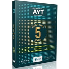 Toprak Yayıncılık AYT 5 Li Sayısal Paket Deneme Üniversite Hazırlık İçin Özel Set