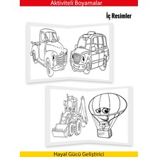 Taşıtlar Boyama Kitabı - Feyyaz Ulaş