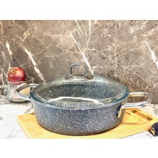 Elvira 28 cm Ezme Basık Tencere