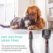 Meilianhao V15 V11V10 V8 V7 Elektrikli Süpürge Köpek Kedi Evcil Hayvan Tüy Fırçası Bakım Aracı Esnek Uzatma Hortumu Yedek Parçaları (Yurt Dışından)