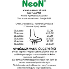 Neon Shoes Darma Kadın Günlük Terlik Çift Bant Taşlı Tokalı Ortopedik Taban Anne Dışarı & Ev İçi Terliği