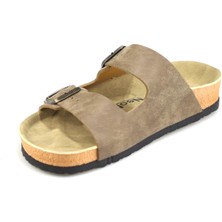 Neon Shoes Angel Unisex Ortopedik Tabanlı Terlik Çift Bantlı Tokalı Günlük Rahat Ev & Dışarı Terliği