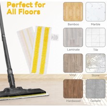 Meilianhao Easyfix Sc2 Sc3 Sc4 Sc5 El Tipi Elektrikli Süpürge Aksesuarları Için Buharlı Paspas Pedleri Yıkanabilir Mikrofiber Bez (Yurt Dışından)