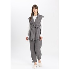DeFacto Kargo Fit Basic Düz Müslin Pantolon C0303AX24SP