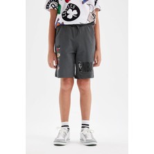 DeFacto Erkek Çocuk NBA Wordmark Şort C5370A824HS