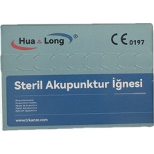 Hualong Akupunktur iğnesi 0.20x13 binlik 1000 adet beşli tüpsüz paket