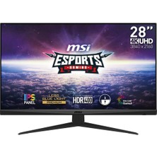 Msı G281UV 27.9" 4 Ms 4K Freesync Oyuncu Monitörü - Teşhir
