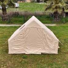 Monicamp 6 Kişilik 4 Mevsim Şişme Kamp Çadırı 6m2 300CM x 200CM x 210CM 420D Kumaş