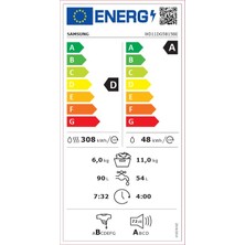 Samsung WD11DG5B15BEAH Kurutmalı Çamaşır Makinesi