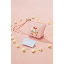 Miniso Sanrio Lisanslı Beşgen Mini Bozuk Para Çantası - Hello Kitty