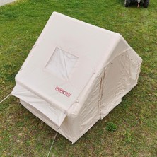 Monicamp 6 Kişilik 4 Mevsim Şişme Kamp Çadırı 6m2 300CM x 200CM x 210CM 420D Kumaş