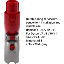 Meilianhao V7 V8 V10 V11 Hızlı Çıkarma Aleti Için Alt Adaptör 967762-01 Elektrikli Süpürge Aksesuarları (Yurt Dışından)