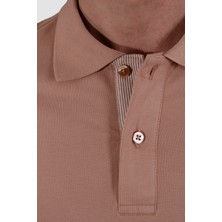 Globay 3225Y Hsk Polo Yaka T-Shırt-Pudra