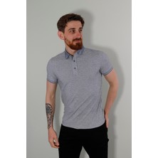 Globay 2976Y Hsk Polo Yaka T-Shırt-Gri