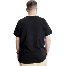 Modexl 20031 Battal T-Shırt-Sıyah