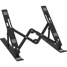 S-Link S-Link SL-AL10 Alüminyum Siyah Portable Macbook Laptop ve Tablet Standı