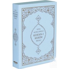 Kısa Açıklamalı Kur’an-ı Kerim Meali