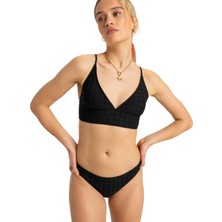 Roxy Camilo Tank Top Kadın Siyah Bikini Üst