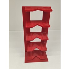Tech Trade 1:64 Ölçek Model Araç Sergileme Standı 5 Araçlık (Araçlar Dahil Değildir)