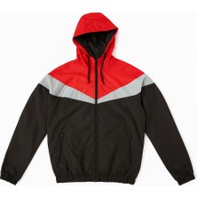 Erkek Outdoor Mevsimlik Mont - Rüzgar ve Suya Dayanıklı Kapüşonlu Mont (T-Shirt Hediyeli)