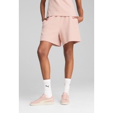 Puma Her High-Waist Shorts 5" Pudra Kadın Şort