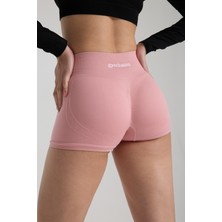 Gymhams Drop Mini Shorts Kalça Büzgülü Süper Mini Şort – Push-Up Etkili Toparlayıcı & Şekillendirici