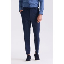 Lacivert Comfort Fit Lastikli Spor Pantolon