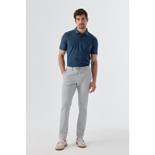 Gri Comfort Fit Lastikli Spor Pantolon