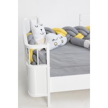 Cozibo Montessori Karyola Uyku Seti 6'lı Örgü 90X190, 100X200 cm