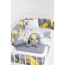 Cozibo Montessori Karyola Uyku Seti 6'lı Örgü 90X190, 100X200 cm