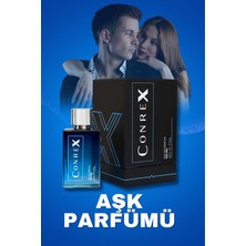 Conrex Erkeklere Özel Afrodizyak Etikili Edp Parfüm 50ml + 5 ml Taşınabilir Mini Şişe Hediyeli!