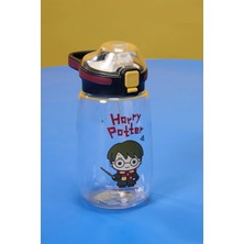 Harry Potter Lisanslı Otomatik Kapaklı Tritan Suluk (580ML)