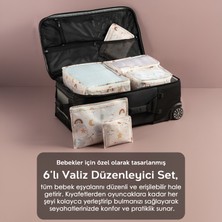 13'lü Yenidoğan Hastane Çıkış Seti - Anne Bebek Bakım Alt Açma Çantası - Valiz Düzenleyici Organizer