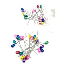Atos Damla Başlı Toplu Iğne(Renkli) 20GR 55MM
