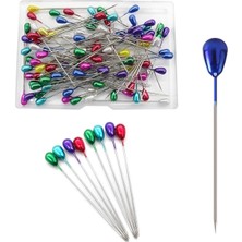 Atos Damla Başlı Toplu Iğne(Renkli) 20GR 55MM