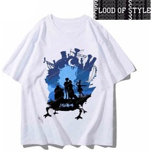 Tarz Sokak Hayao Miyazaki Hayao Hareketli Kale Anime Ruhların Kaçışı Ortak Adı Etrafında T-Shirt Erkek V