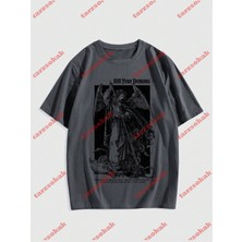 Tarz Sokak Model 3301 Erkek Yazlık Yuvarlak Yaka Kısa Kollu Günlük Tişört, Yaz