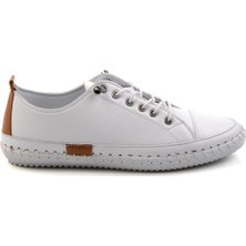 Bambi Beyaz Leather Kadın Sneaker K01465065403