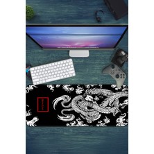 Urzuva Gaming Oyuncu Xl Mouse Pad Kaydırmaz Dikişli Mousepad 80X30 cm