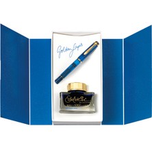Pelikan M200 Golden Lapis Dolma Kalem Mürekkep Set