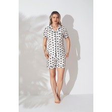 Önden Düğmeli Pijama Takımı