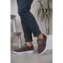 Ccway Erkek Bağcıklı Spor Ayakkabı VİZON