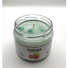 El Yapımı Guayaba Kokulu Kavanoz Mum
