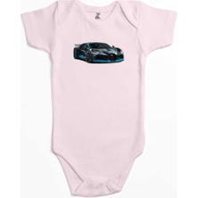 Z zepplin Bugati Car Pembe Renk Bebek Body Zıbın