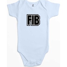 Z zepplin Gta Fbı Text Mavi Renk Bebek Body Zıbın