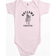 Z zepplin Red Dead Redemption 2 Outlaws Forever Pembe Renk Bebek Body Zıbın