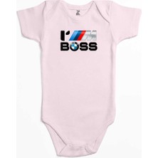 Z zepplin Bmw Im Boss Pembe Renk Bebek Body Zıbın