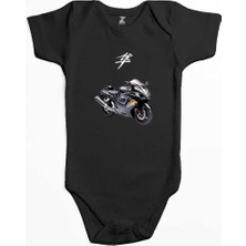 Z zepplin Suzuki Hayabusa Stompgrip Siyah Renk Bebek Body Zıbın