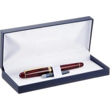 Platinum PNB15000#3776 Century Gold Trim 71 Bourgogne Dolma Kalem