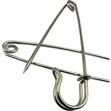 Atos Çengelli Iskoç Etek Iğnesi 8,9 cm Nikel